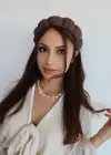 Kahverengi Spa Saç Bandı Havlu Taç