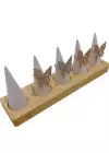 Kahverengi Takı/Yüzük Standı