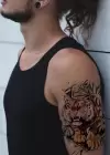 Kaplan Geçici Dövme Tattoo