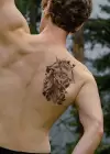 Kaptan Kedi Geçici Dövme Tattoo