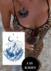 Karışık Figürlü 12 Saat Sonra Kararan Geçici Dövme Tattoo