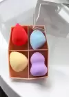 Karışık Renk 4lü Makyaj Süngeri Set