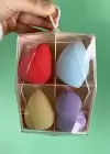 Karışık Renk 4lü Makyaj Süngeri Set