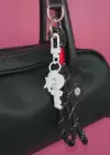 Karışık Renk Anahtar Figürlü Çanta Charm/ Anahtarlık