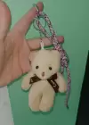 Karışık Renk Ayıcık Figürlü Çanta Charm/ Anahtarlık