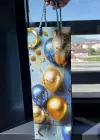 Karışık Renk Balon Figürlü Karton Çanta