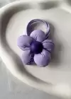 Karışık Renk Çiçek Figürlü Lastik Toka