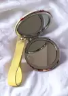 Karışık Renk Dudak Figürlü Cep Aynası/ Anahtarlık