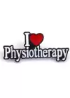 Karışık Renk I Physiotherapy Yazılı Kalp Detaylı Broş