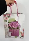 Karışık Renk Karışık Figürlü 3D Görünümlü Karton Çanta