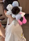 Karışık Renk Karışık Figürlü Simit Toka