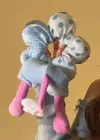 Karışık Renk Karışık Figürlü Simit Toka