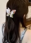 Karışık Renk Kelebek Figürlü Mandal Toka