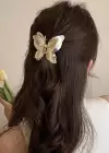 Karışık Renk Kelebek Figürlü Mandal Toka