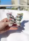 Karışık Renk Kelebek Figürlü Mandal Toka
