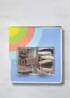 Karışık Renk Lastik Toka Ve Mini Mandal Toka Set