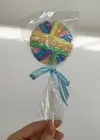 Karışık Renk Lolipop Figürlü Lastik Toka Set
