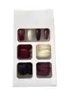 Karışık Renk Takma Tırnak Set