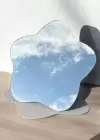 Karışık Renk Wow Yazılı Çocuk Figürlü Masa Aynası
