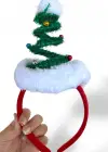 Karışık Renk Yılbaşı Ağacı Figürlü Taç