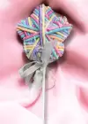 Karışık Renk Yıldız Ve Lolipop Figürlü Lastik Toka SetLastik Toka Set
