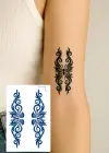 Kelebek Figürlü 12 Saat Sonra Kararan Geçici Dövme Tattoo