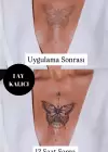 Kelebek Figürlü 12 Saat Sonra Kararan Geçici Dövme Tattoo