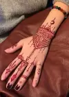 Kırmızı Renk Hint Kınası