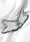 Kırmızı Renk Kelebek Figürlü Cep Aynası