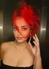 Kırmızı Renk Nikah Şapkası / Vualet Şapka