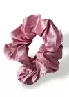 Koyu Pembe Renk Taşlı Saten Simit Toka