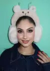 Krem Renk Ayıcık Figürlü Peluş Kulaklık