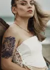 Kurt Figürlü 12 Saat Sonra Kararan Geçici Dövme Tattoo