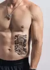 Kurukafa Azrail Geçici Dövme Tattoo