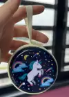 Lacivert Renk Unicorn Figürlü Cüzdan/Anahtarlık