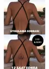 Lotus Figürlü 12 Saat Sonra Kararan Geçici Dövme Tattoo