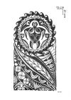 Maori Geçici Dövme Tattoo