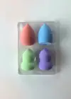 Mavi Renk 4´lü Makyaj Süngeri