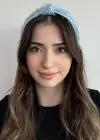 Mavi Renk İnci Detaylı Taç