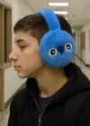 Mavi Renk Koala Figürlü Peluş Erkek Çocuk Kulaklık