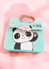 Mavi Renk Panda Figürlü Not Defteri