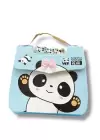 Mavi Renk Panda Figürlü Not Defteri