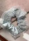 Mavi Renk Pötikare Desenli Simit Toka