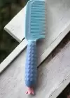 Mavi Renk Saç Tarama Fırçası/ Tarak