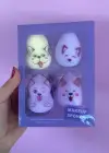 Mor Renk 4´lü Makyaj Süngeri