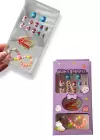 Mor Renk Çocuk Tırnak /Bileklik /Toka/Takma Tırnak Set
