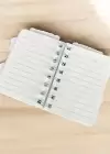Mor Renk Karışık Figürlü Not Defteri