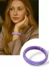 Mor Renk Kemik Mika Bileklik