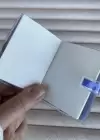 Mor Renk Zalım Geceler Yazılı Mini Defter