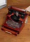 Nostaljik Tasarım Daktilo Hareketli Müzik Kutusu